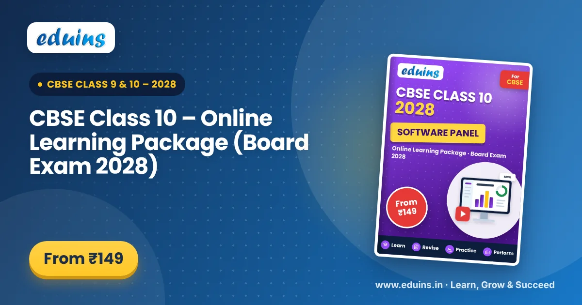 CBSE Class 10 – Online Learning Package (Board Exam 2028)